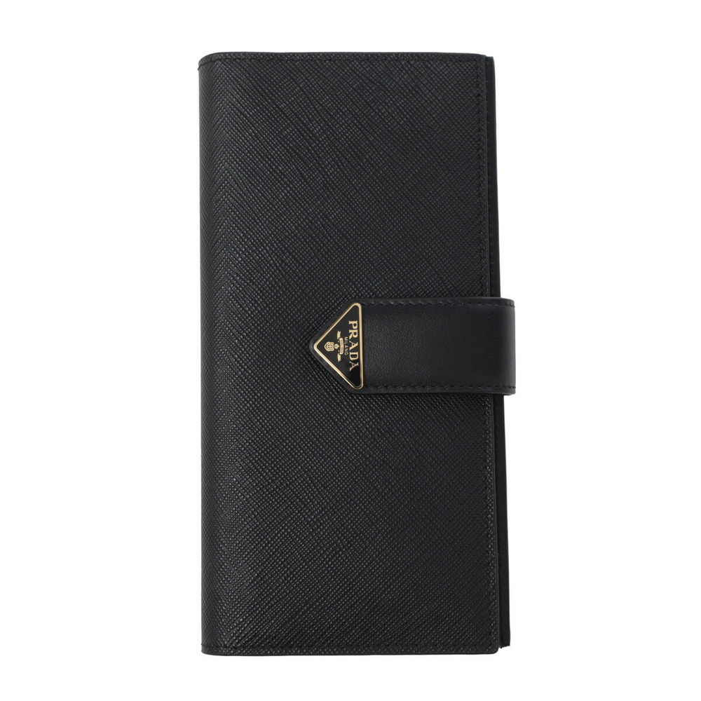 Prada Black Long Wallet Coin Purse